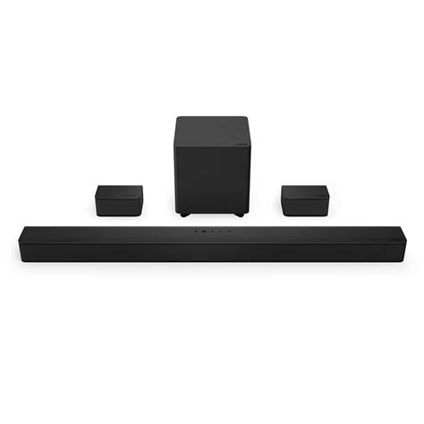 Optional surround modes provide the versatility to play stereo music through the <b>sound bar</b> and surround speakers simultaneously. . Vizio v series 51 home theater sound bar